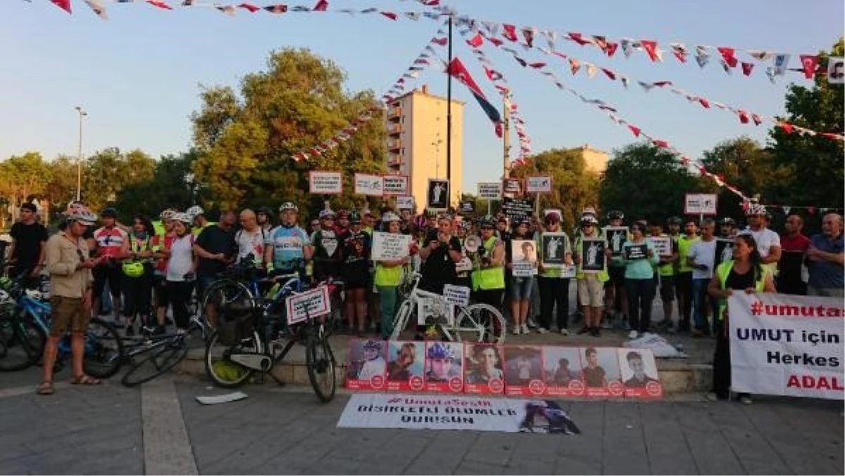 Bisiklet Sürücüsü Doğanay Güzelgün, Ankaralı Bisikletçiler Tarafından Anıldı