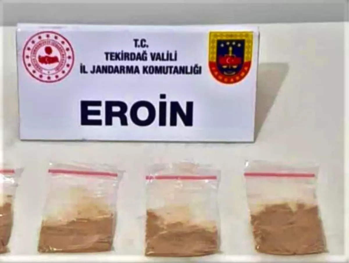 Tekirdağ\'da Uyuşturucu Operasyonu: 5 Şüpheli Yakalandı