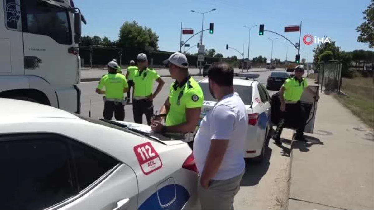 Tuzla\'da hafriyat kamyonlarına yönelik polis denetimi
