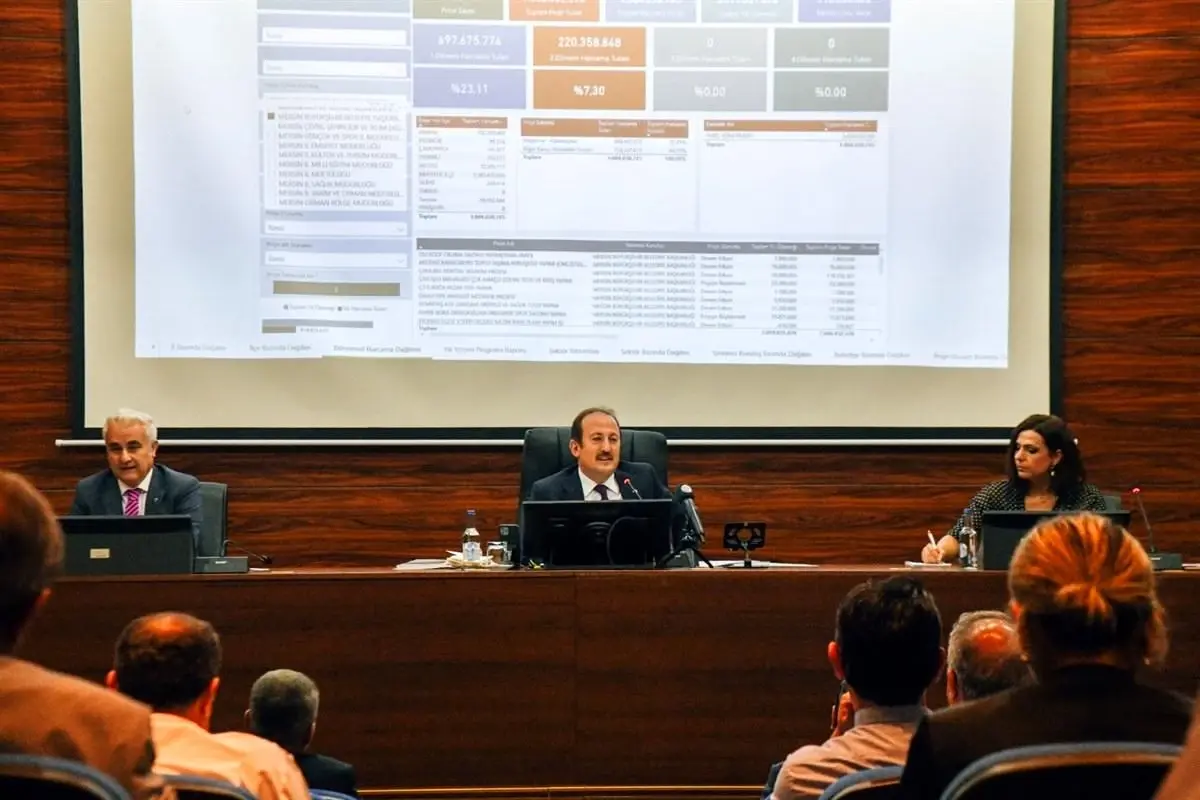 Mersin\'de 600 Projenin Toplam Yatırım Bedeli 98 Milyar TL