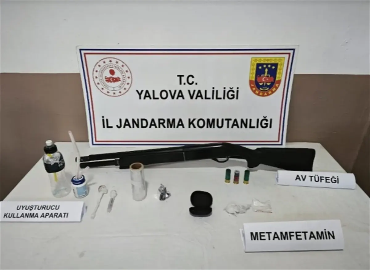 Yalova'da Uyuşturucu Operasyonu: Çadırda 20 Gram Metamfetamin Ele Geçirildi