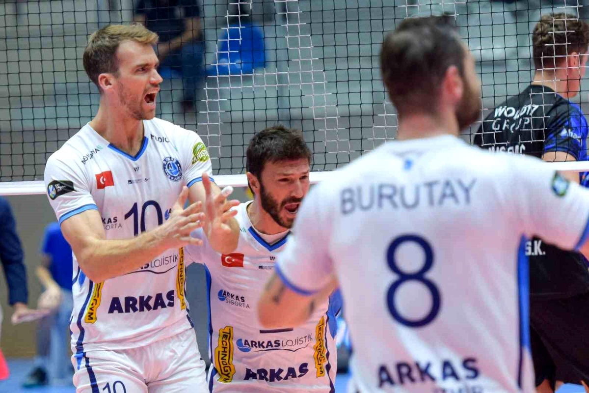 Arkas Spor\'un CEV Erkekler Şampiyonlar Ligi\'ndeki rakibi belli oldu