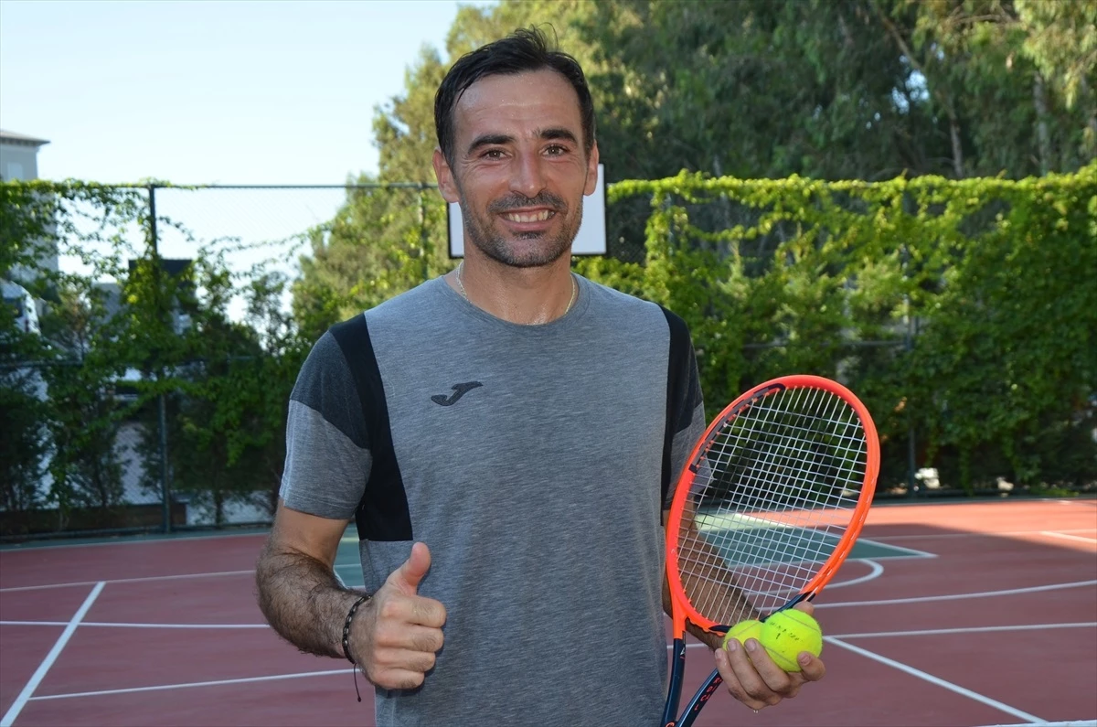 Hırvat Tenisçi İvan Dodig, Antalya\'da Antrenman Yapıyor