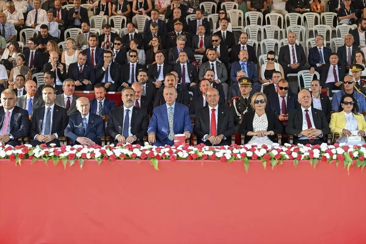 Cumhurbaşkanı Erdoğan, 20 Temmuz Barış ve Özgürlük Bayramı Resmi Töreni\'nde konuştu Açıklaması