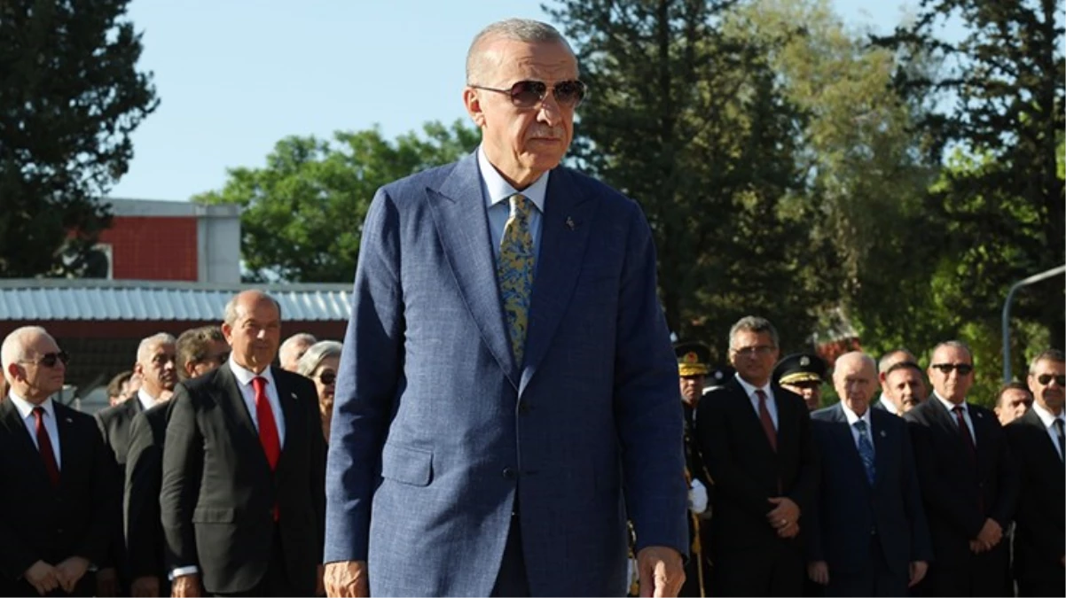 Cumhurbaşkanı Erdoğan, KKTC\'de Barış ve Özgürlük Bayramı Töreni\'nde konuştu