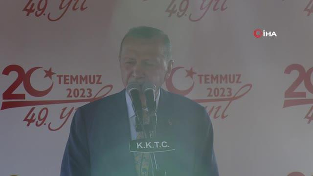 Cumhurbaşkanı Recep Tayyip Erdoğan, "Anavatan Türkiye, Kıbrıs Türk\'ünün varlığının, egemenliğinin ve varlığının her zaman garantörü olacaktır" dedi.