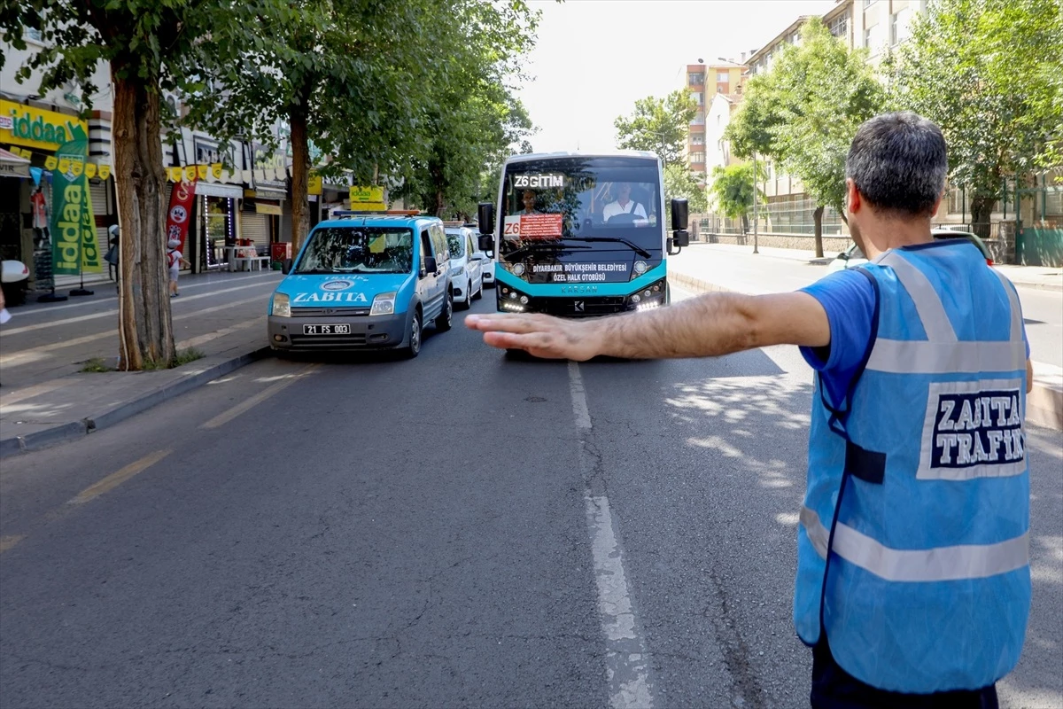 Diyarbakır\'da Toplu Taşıma Araçlarına Denetim
