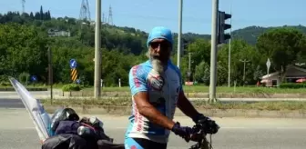 Beyin Tümörü Kaybeden Baba, Bisiklet Turuyla Farkındalık Yaratıyor