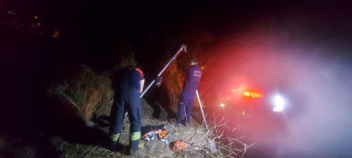 Fethiye\'de Boş Su Kuyusuna Düşen Keçiler Kurtarıldı
