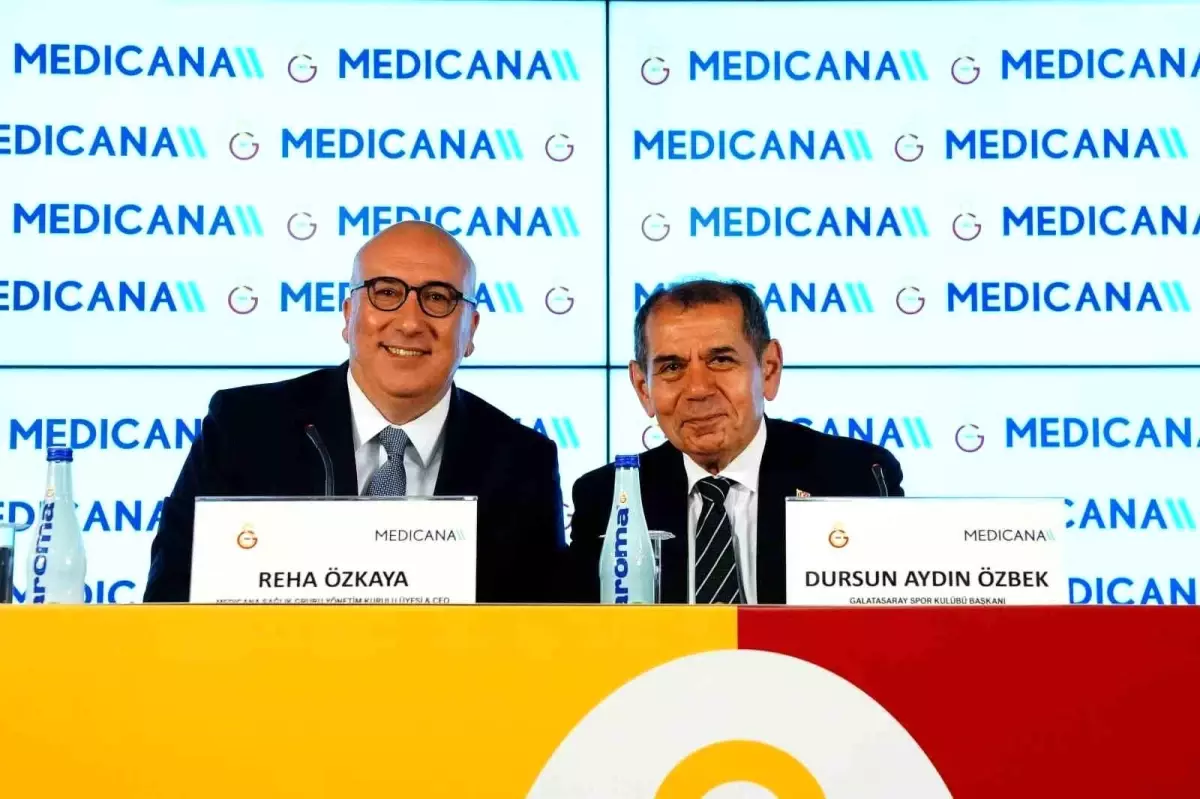 Galatasaray ile Medicana Sağlık Grubu Arasında Sponsorluk Anlaşması İmzalandı