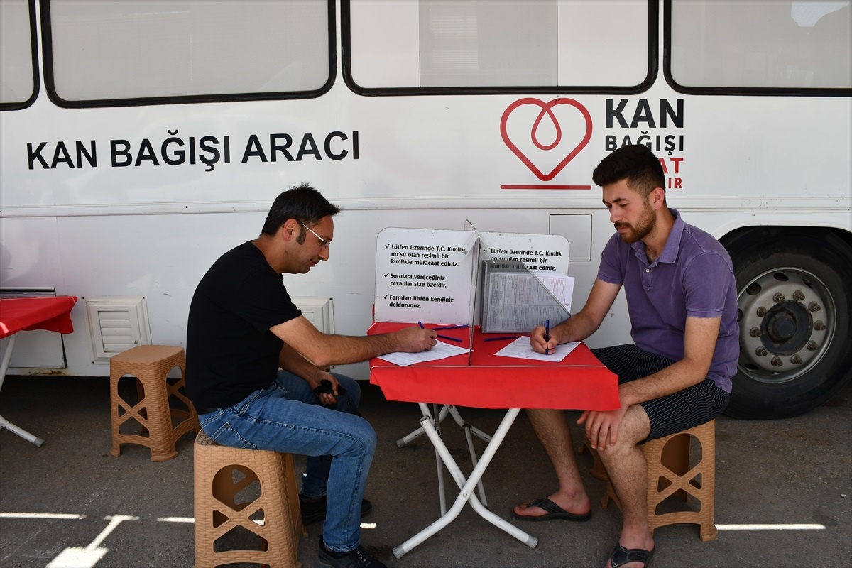 Gümüşhacıköy\'de Kan Bağışı Kampanyası: 34 Ünite Bağış Toplandı