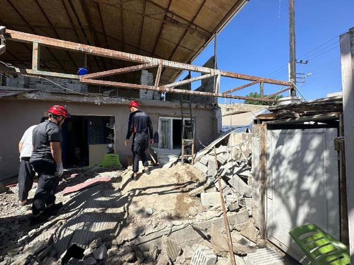 Kahramanmaraş\'ta Balkon Çöktü: 1 Ölü, 2 Yaralı
