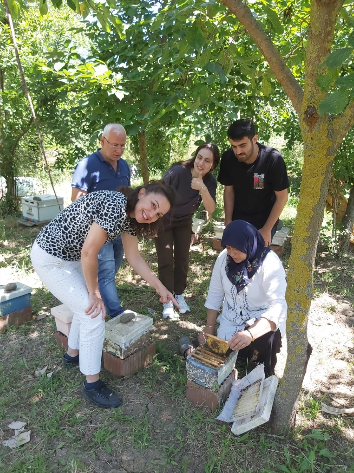 OMÜ Ziraat Fakültesi öğrencileri tarım alanlarını ziyaret etti