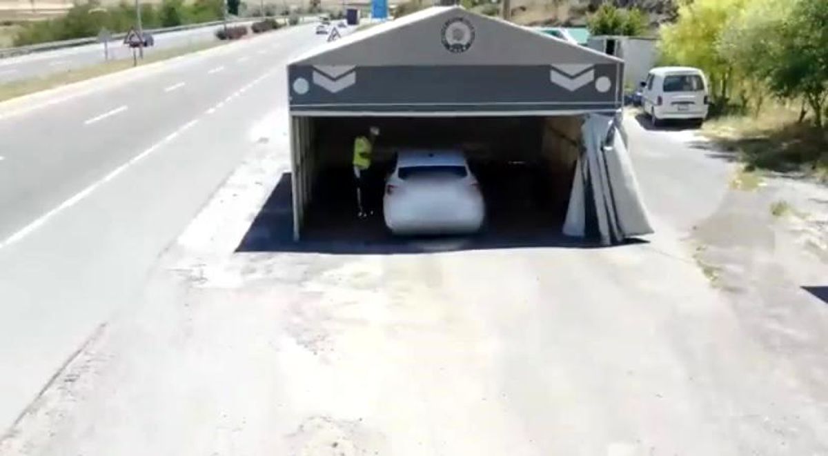 Kayseri\'de yapılan trafik denetimlerinde binlerce araç sorgulandı