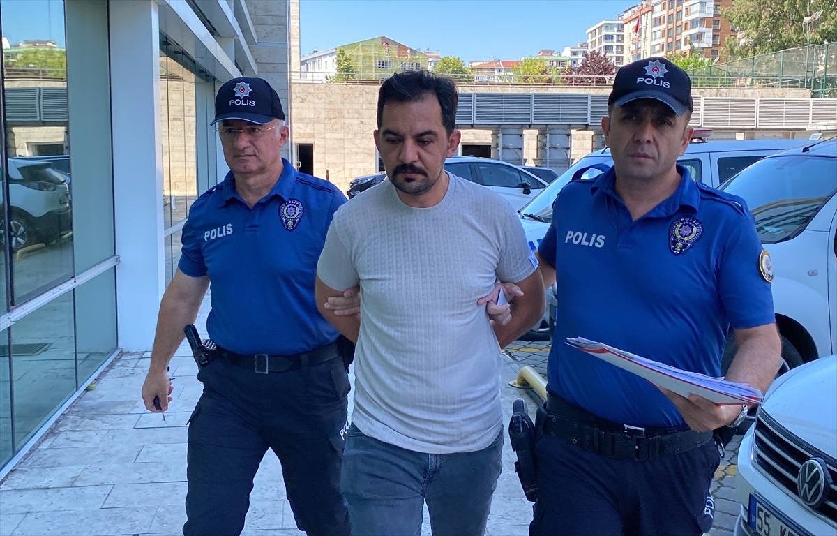 Samsun\'da bekçinin silahı zanlı tarafından alındı