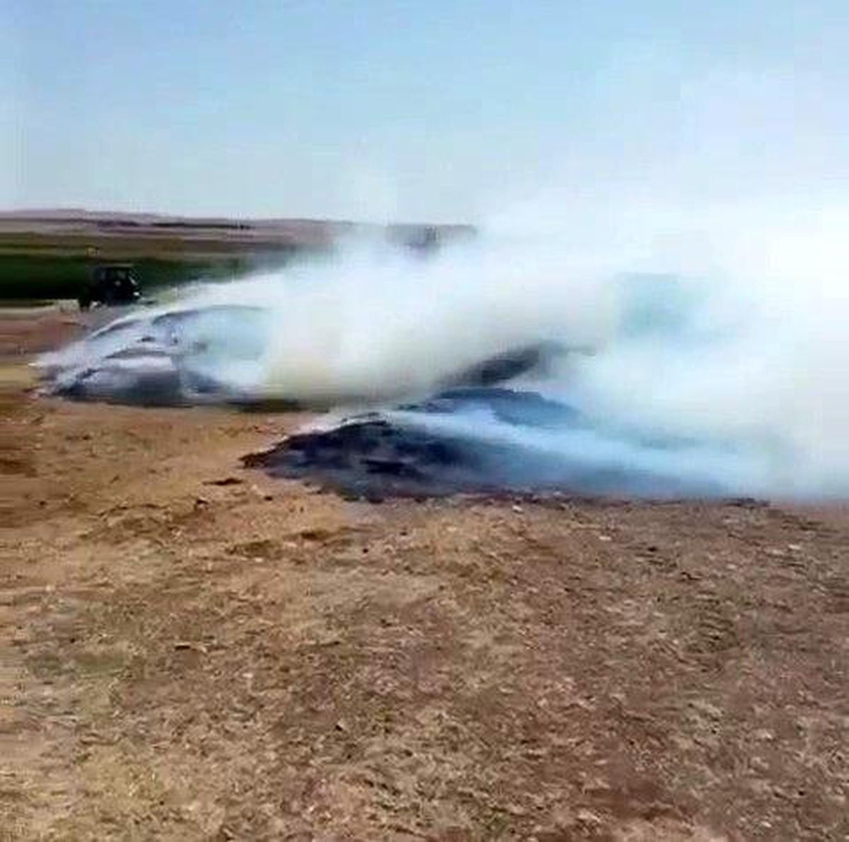 Siirt\'te 50 Ton Mercimek Samanı Yangında Küle Döndü
