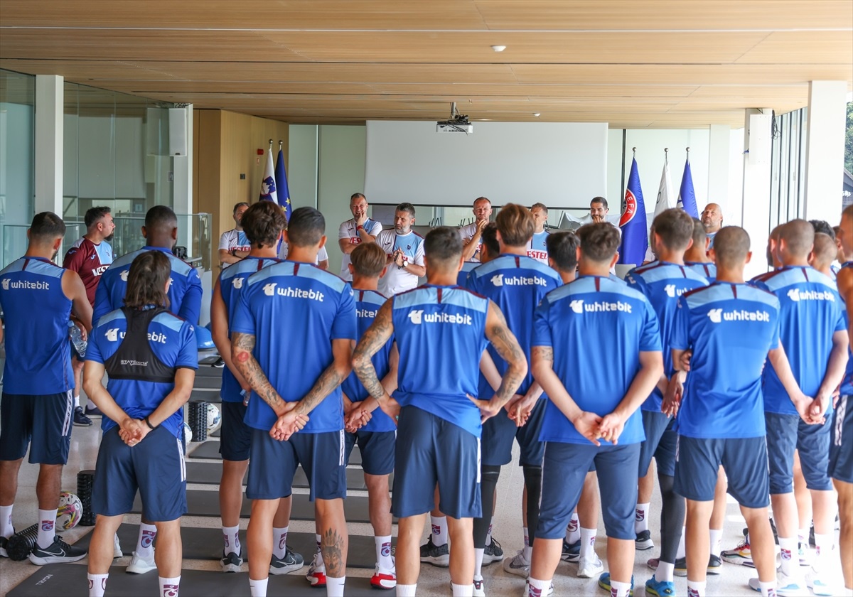 Trabzonspor, Slovenya\'da yeni sezon hazırlıklarına devam ediyor