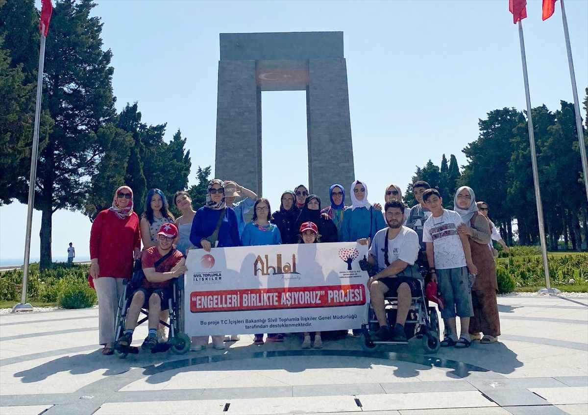 Ahlat Engellileri Çanakkale\'yi Gezdi