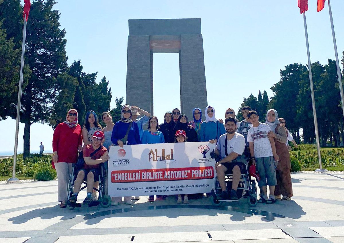 Ahlat Engellileri Çanakkale\'yi Gezdi