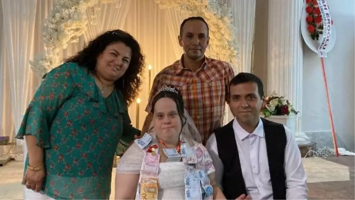 Down Sendromlu Kız İçin Temsili Düğün Organizasyonu