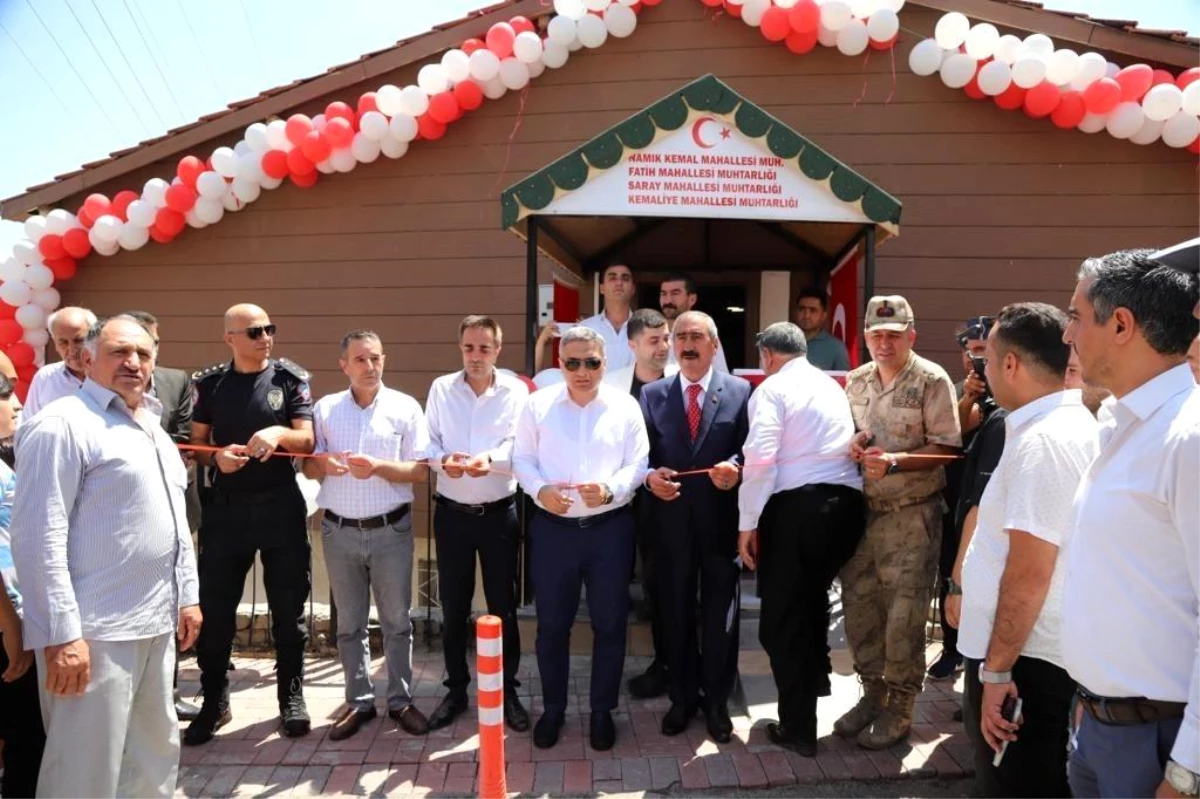 Diyarbakır\'ın Ergani ilçesinde dört mahalleye hizmet verecek yapı açıldı