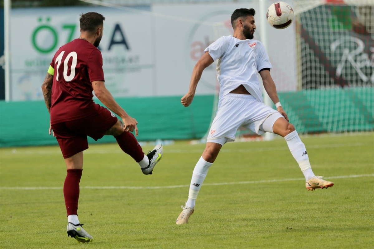 Boluspor ile Teksüt Bandırmaspor Hazırlık Maçında 1-1 Berabere Kaldı