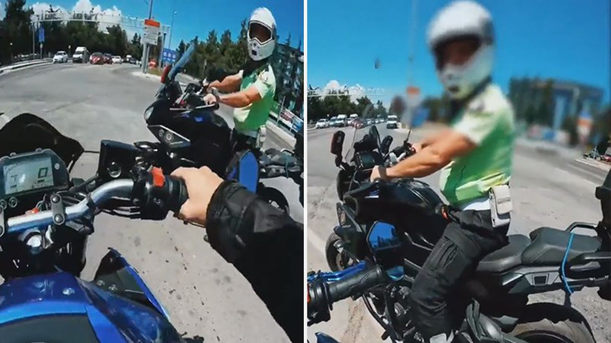 Trafik Polisinin Duygusal Konuşması Herkesi Duygulandırdı