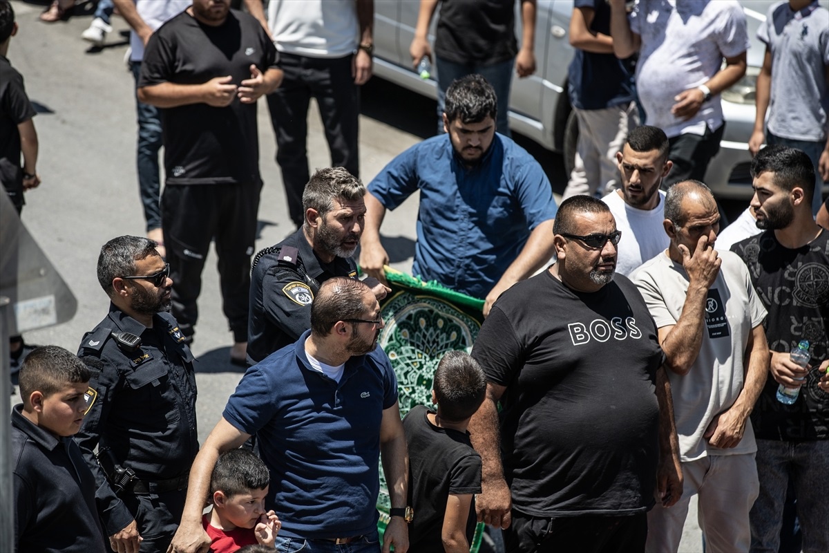 İsrail Polisi Filistinlilere Müdahale Etti