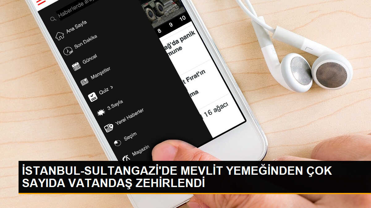 Sultangazi\'de mevlitte dağıtılan yemekten dolayı çok sayıda kişi zehirlendi