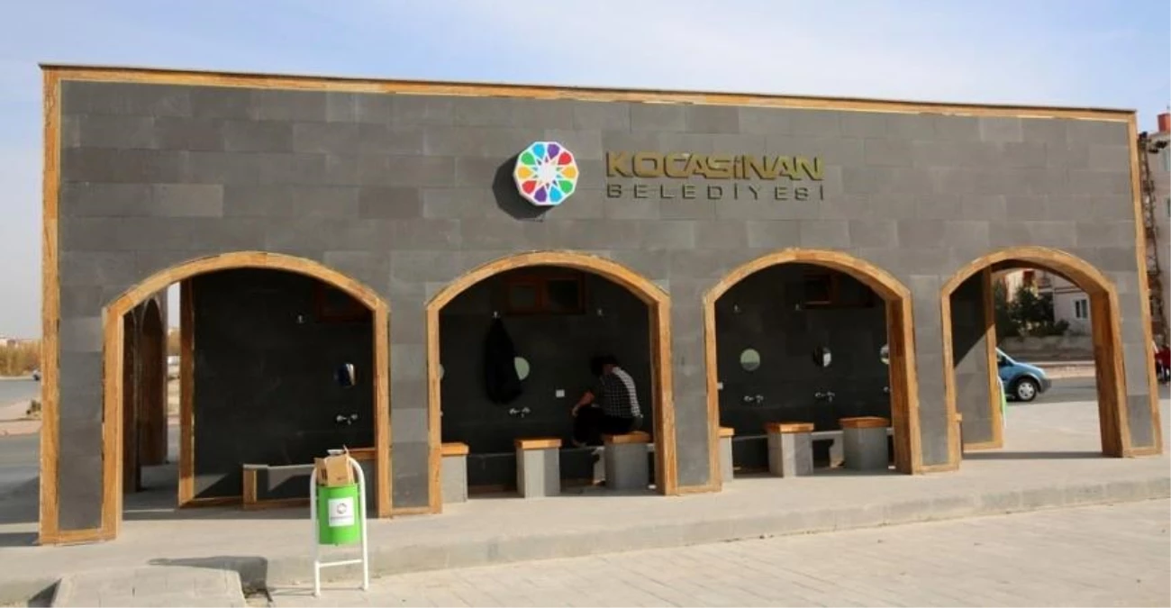 Kocasinan Belediyesi, Selçuklu Mimarisi tarzında şadırvanları yeniliyor