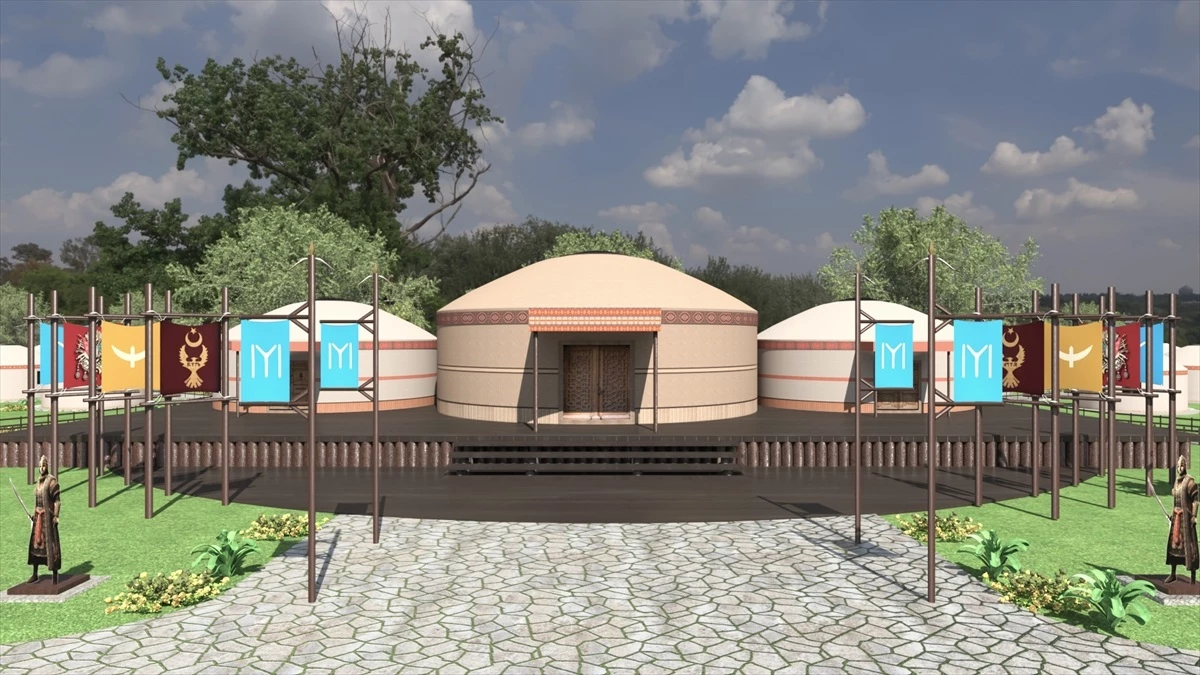 Osmanlı Devleti\'nin kuruluşunda yazlık olarak kullanılan Kütahya\'nın Domaniç ilçesinde oba çadırı şeklinde konaklama tesisi inşa edilecek