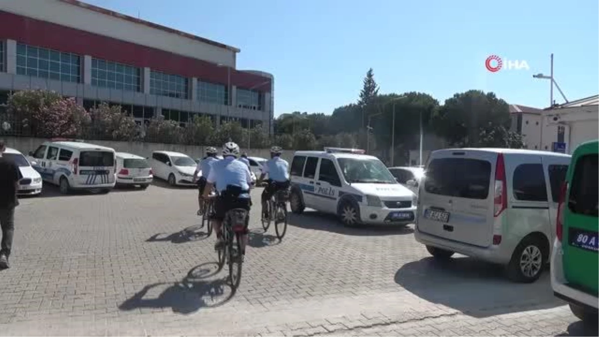 Osmaniye\'de bisikletli polis timi \'martılar\' göreve başladı