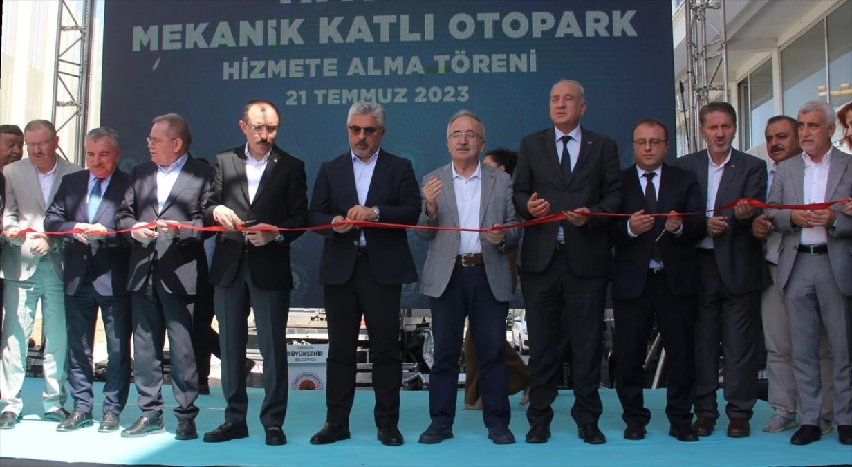 Samsun Havza\'da mekanik katlı otopark açıldı