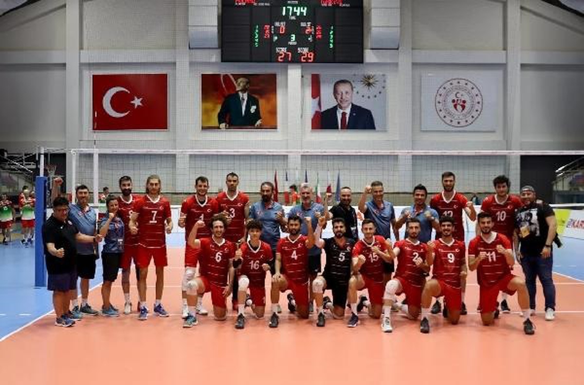 Türkiye, Avrupa İşitme Engelliler Voleybol Şampiyonası\'nda erkeklerde şampiyon oldu