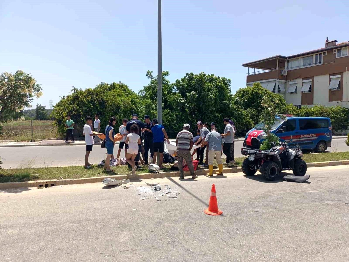 Manavgat\'ta ATV Kazası: 2 Belçika Turist Yaralandı