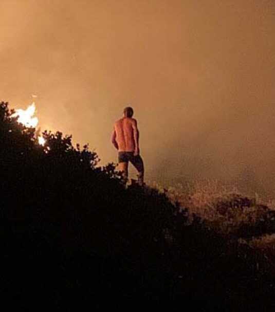 Çeşme yangınındaki kundakçı tutuklandı
