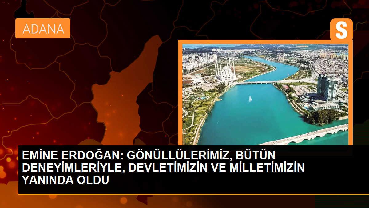 Emine Erdoğan: Devletimiz afetlerde varlığını hissettirdi