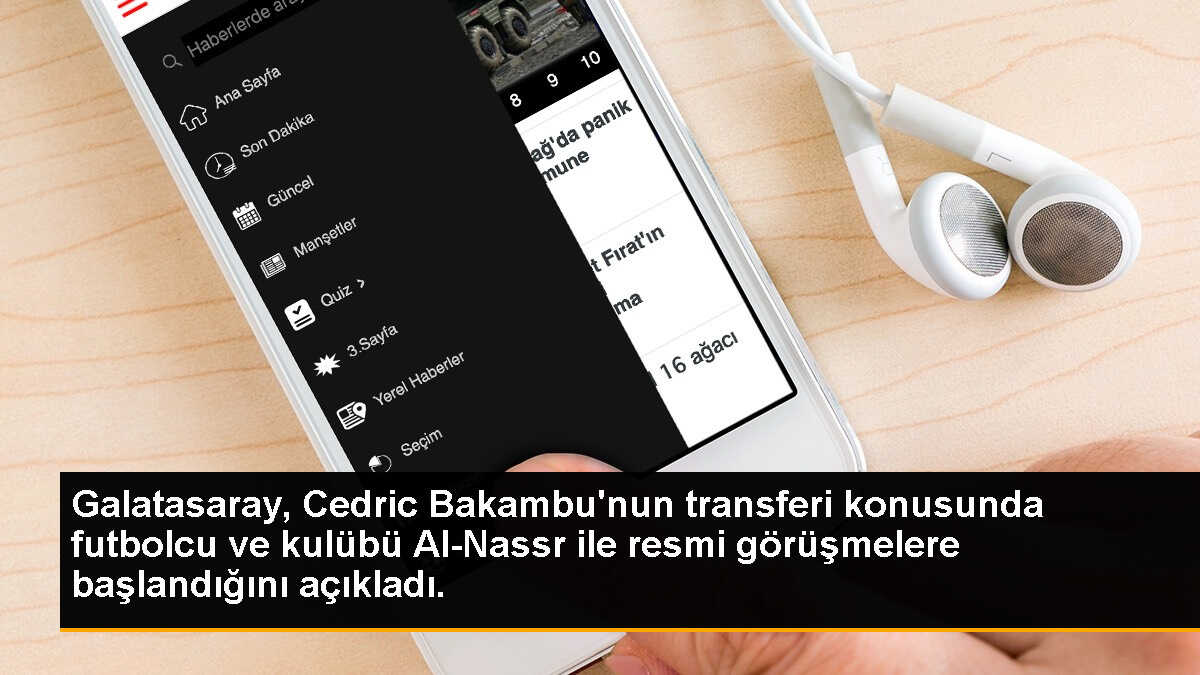 Galatasaray, Cedric Bakambu\'nun transferi konusunda futbolcu ve kulübü Al-Nassr ile resmi görüşmelere başlandığını açıkladı.