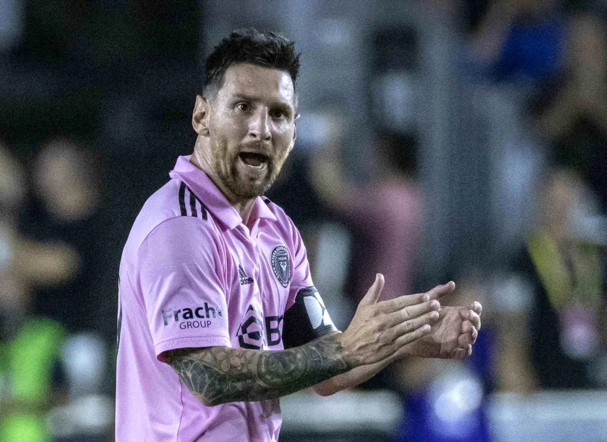 Lionel Messi, Inter Miami ile çıktığı ilk maçta gol attı