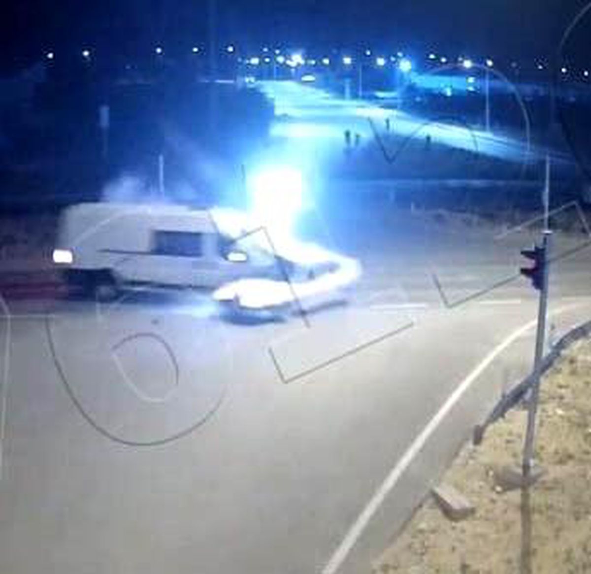 Niğde\'de meydana gelen trafik kazaları kameralara yansıdı