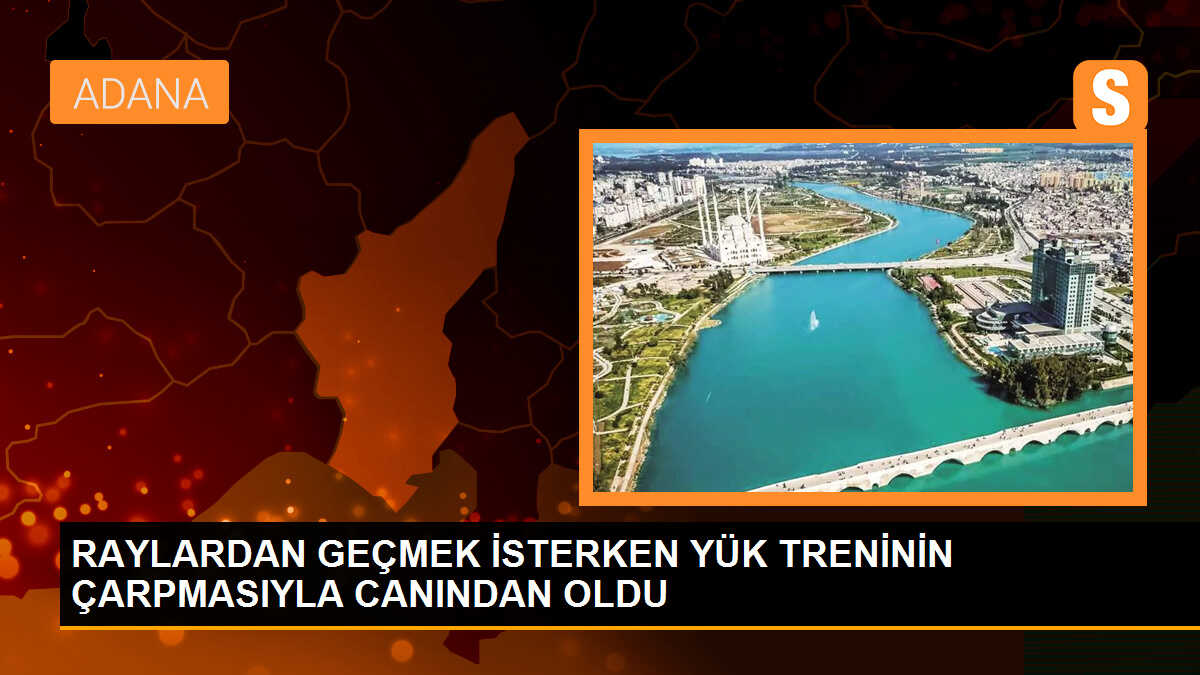 Adana\'da Yük Treni Kazası: 1 Ölü