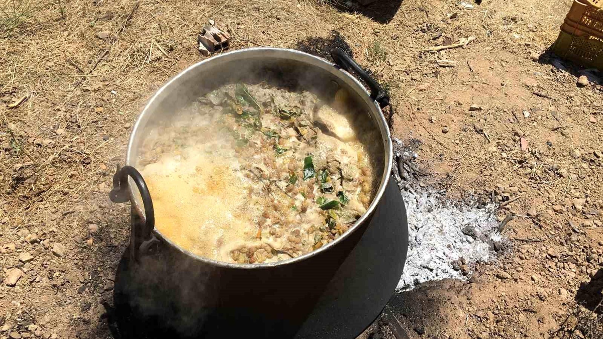 Elazığ\'da Dut Pekmezi Yapımı Devam Ediyor
