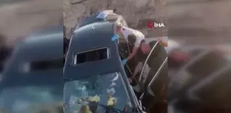 Siirt'te otomobil yolda çukura düştü: 1 ölü, 5 yaralı