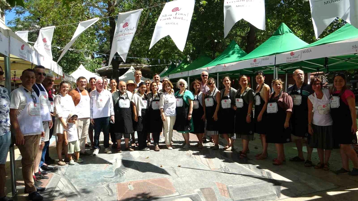 Muğla\'da Slow Food Pazarı açıldı