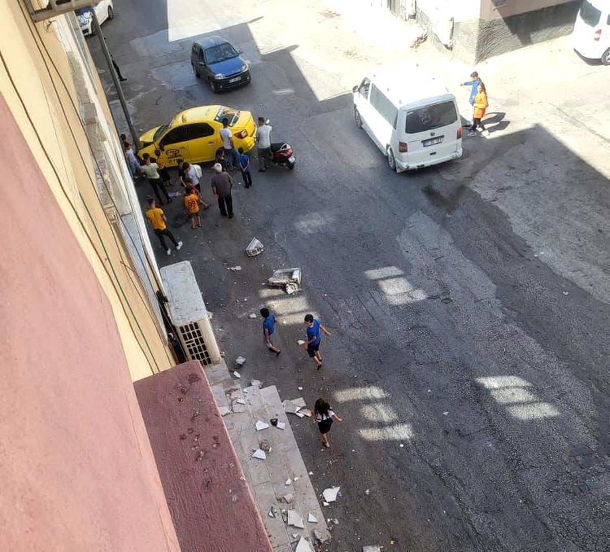 Gaziantep\'te Taksi Kazası: 5 Yaralı