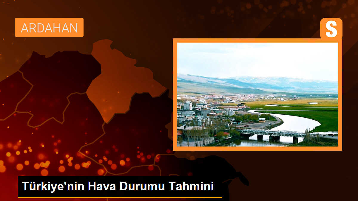 Türkiye\'nin Hava Durumu Tahmini