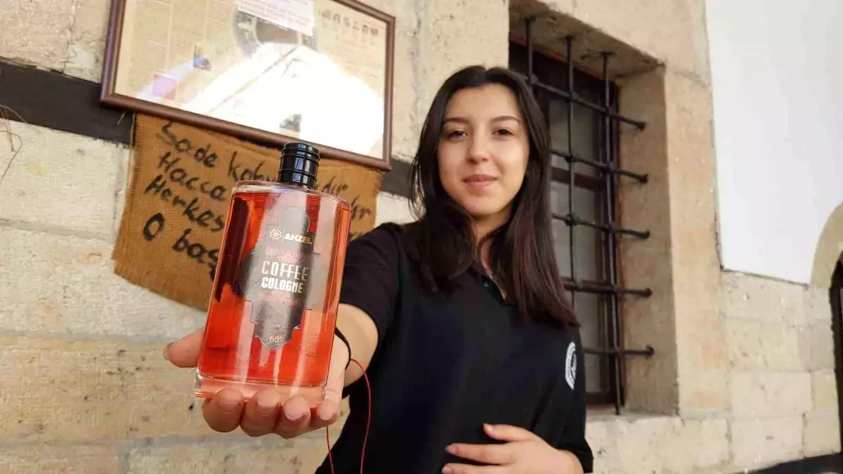 Safranbolu\'da Üretilen Kahve Kokulu Kolonya Yoğun İlgi Görüyor