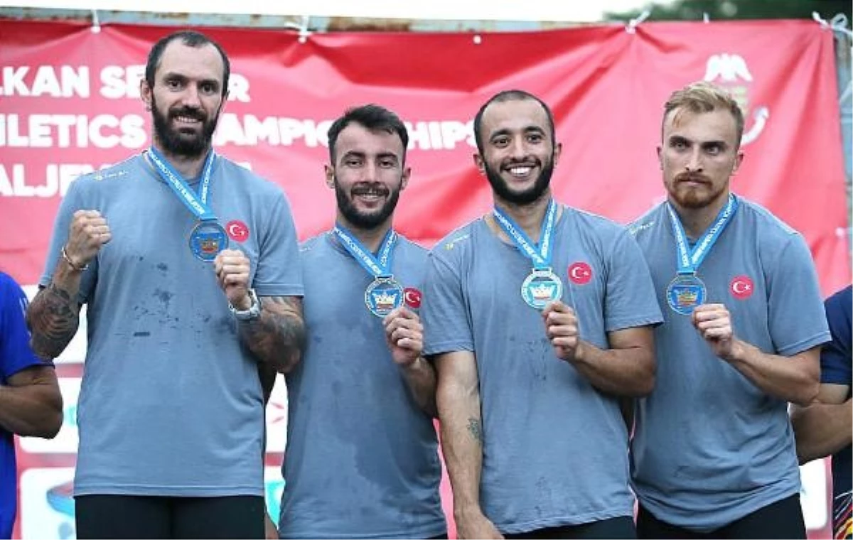Türkiye Atletizm Milli Takımı 76. Balkan Atletizm Şampiyonası\'nda lider