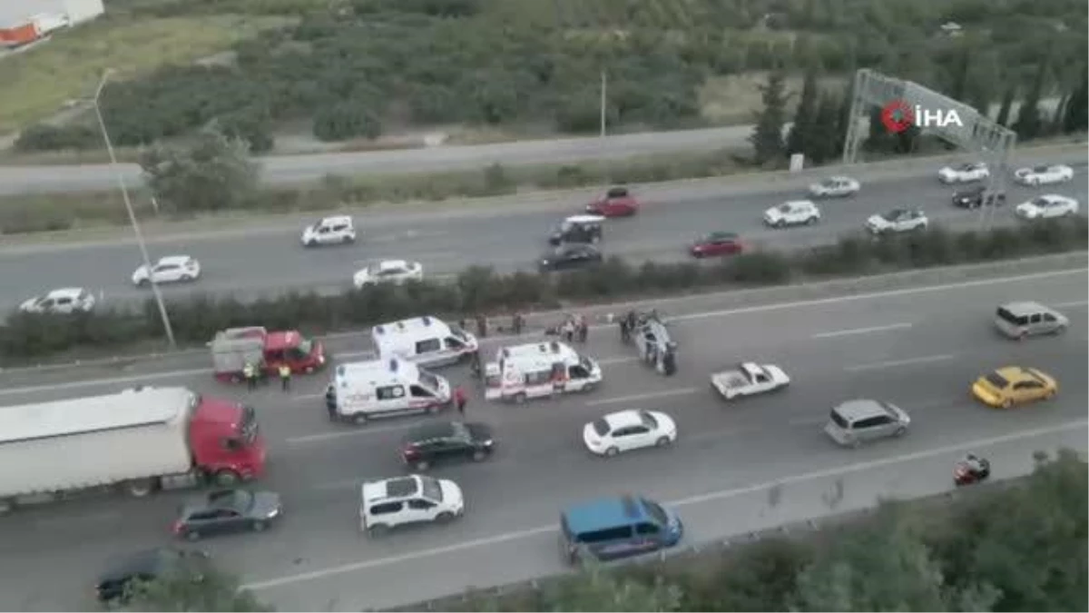 Bursa\'da iki ayrı kazada 8 kişi yaralandı