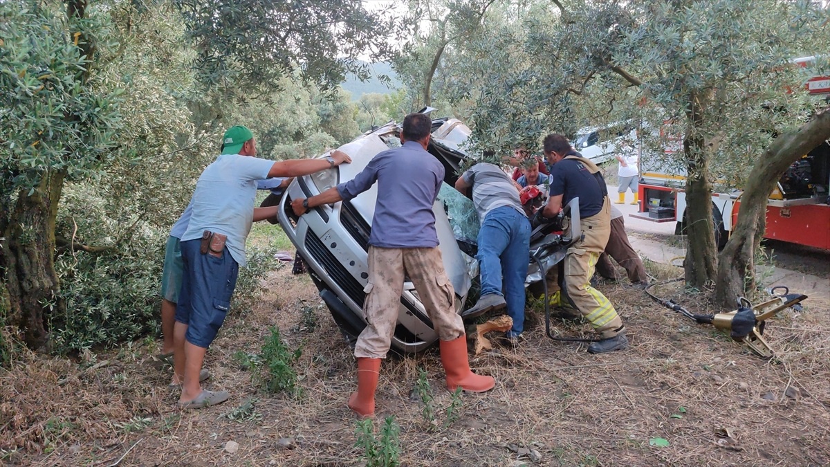 Orhangazi\'de trafik kazası: 1 ölü, 1 ağır yaralı